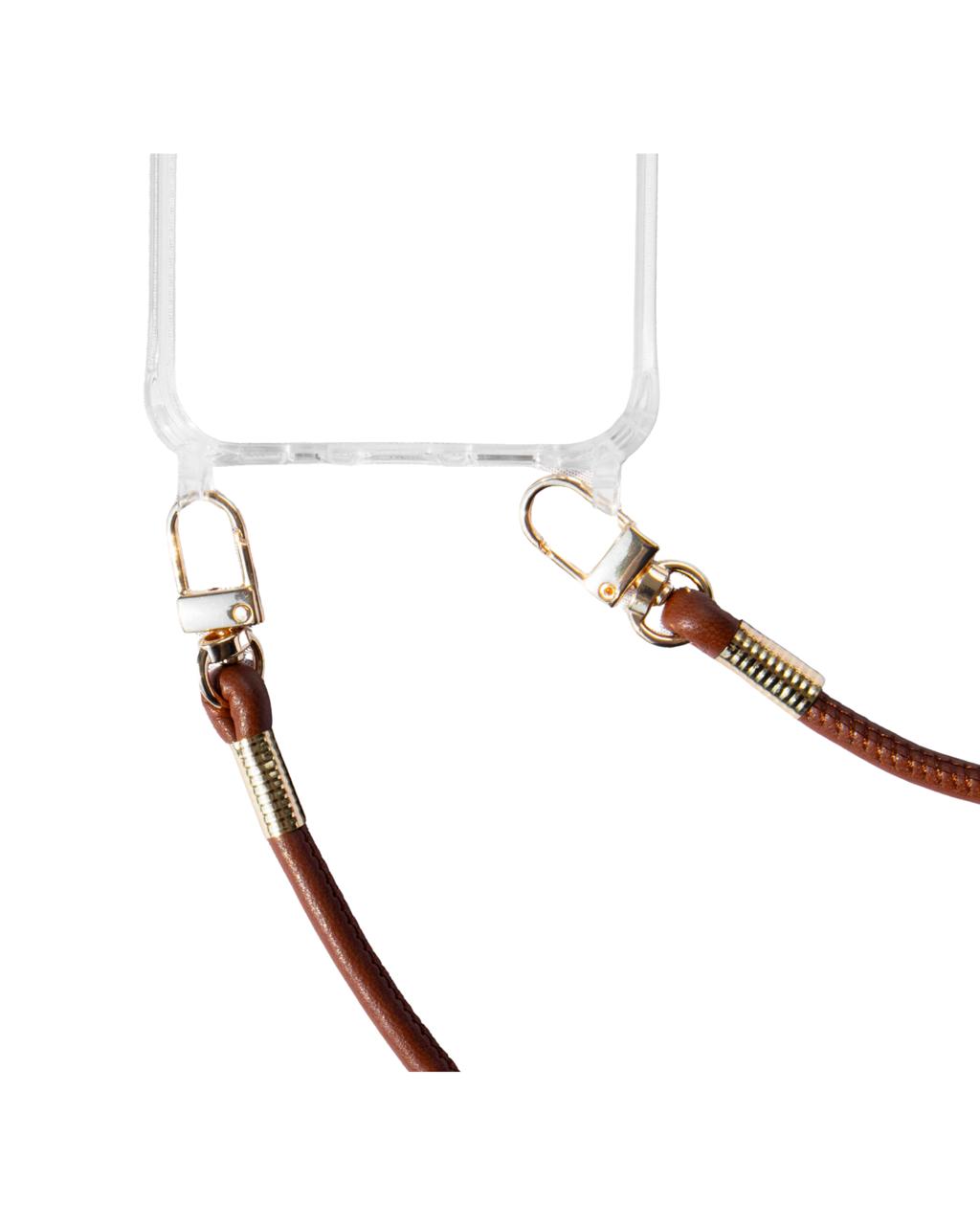 Phone Case With Leather Strap