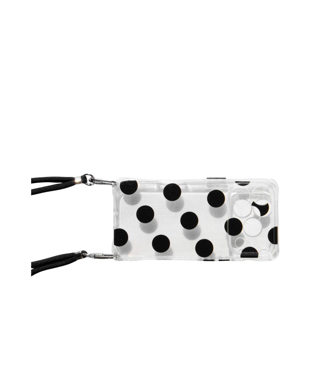 Polkadot Phone Case with Strap