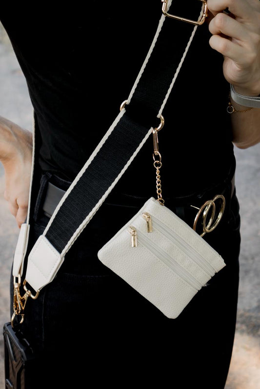 Black and White Phone Strap